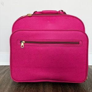 isaac mizrahi limited edition barbie pink suitcase
